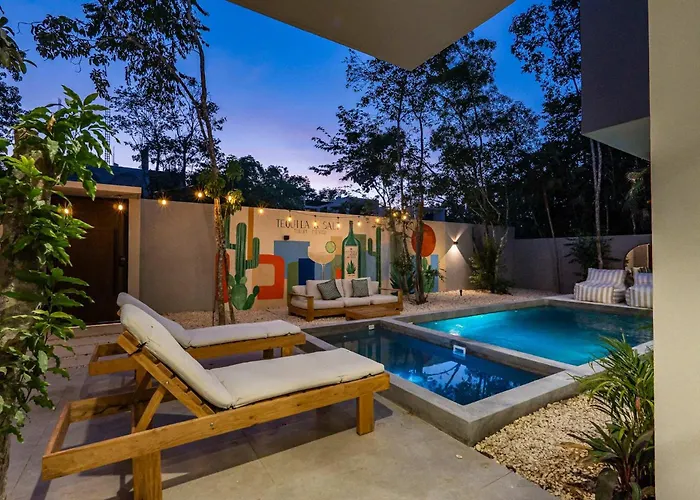 Tequila & Salt 5br With Pool & Jacuzzi Tulum